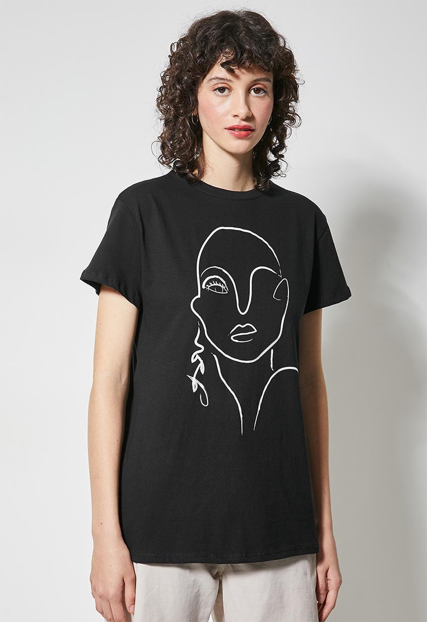 Superbalist - Printed tee - black