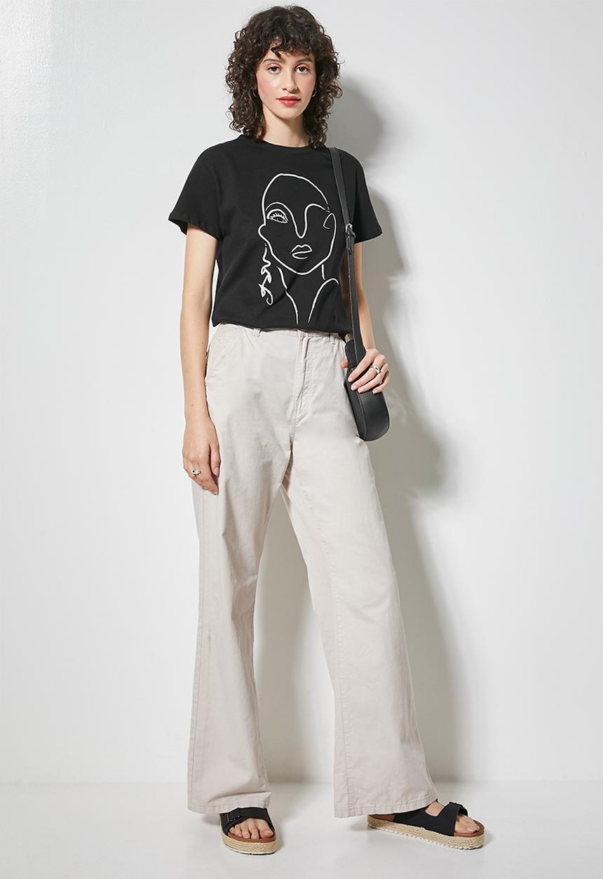 Superbalist - Printed tee - black