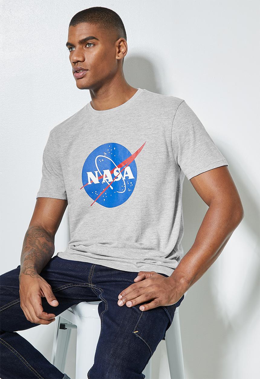 Superbalist - Nasa crew neck tees - grey