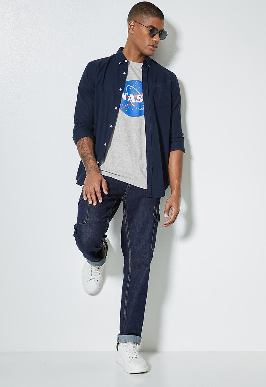 Superbalist - Nasa crew neck tees - grey