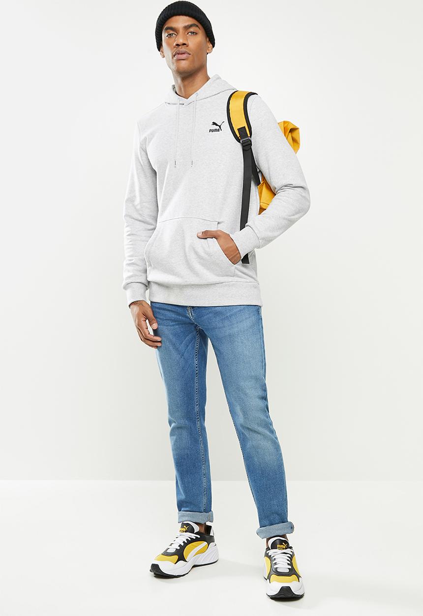 PUMA - Classics embro hoodie tr - grey