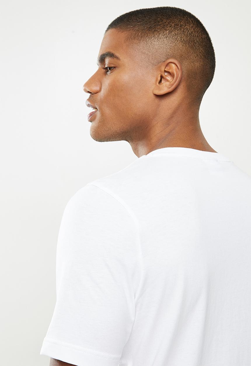 PUMA - Classics logo tee (s) - white