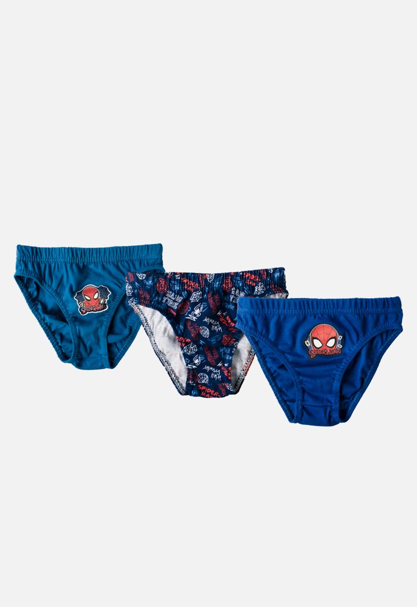 Character Group - Spiderman 3 pack briefs - blue