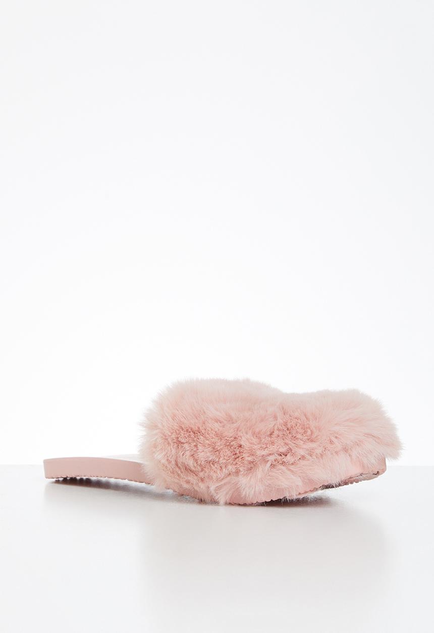 dailyfriday - Wendy faux fur slipper - pink