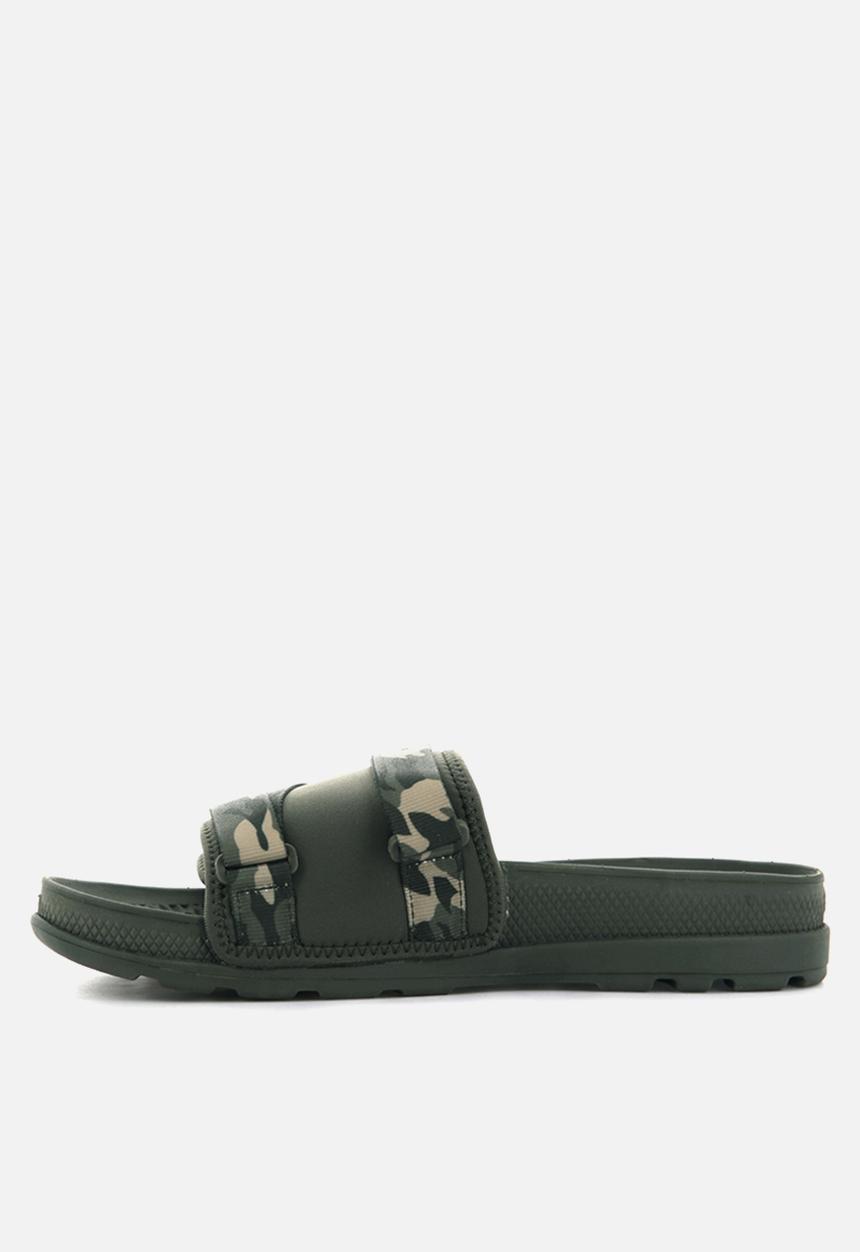 Palladium - Solea slide - olive night/camo