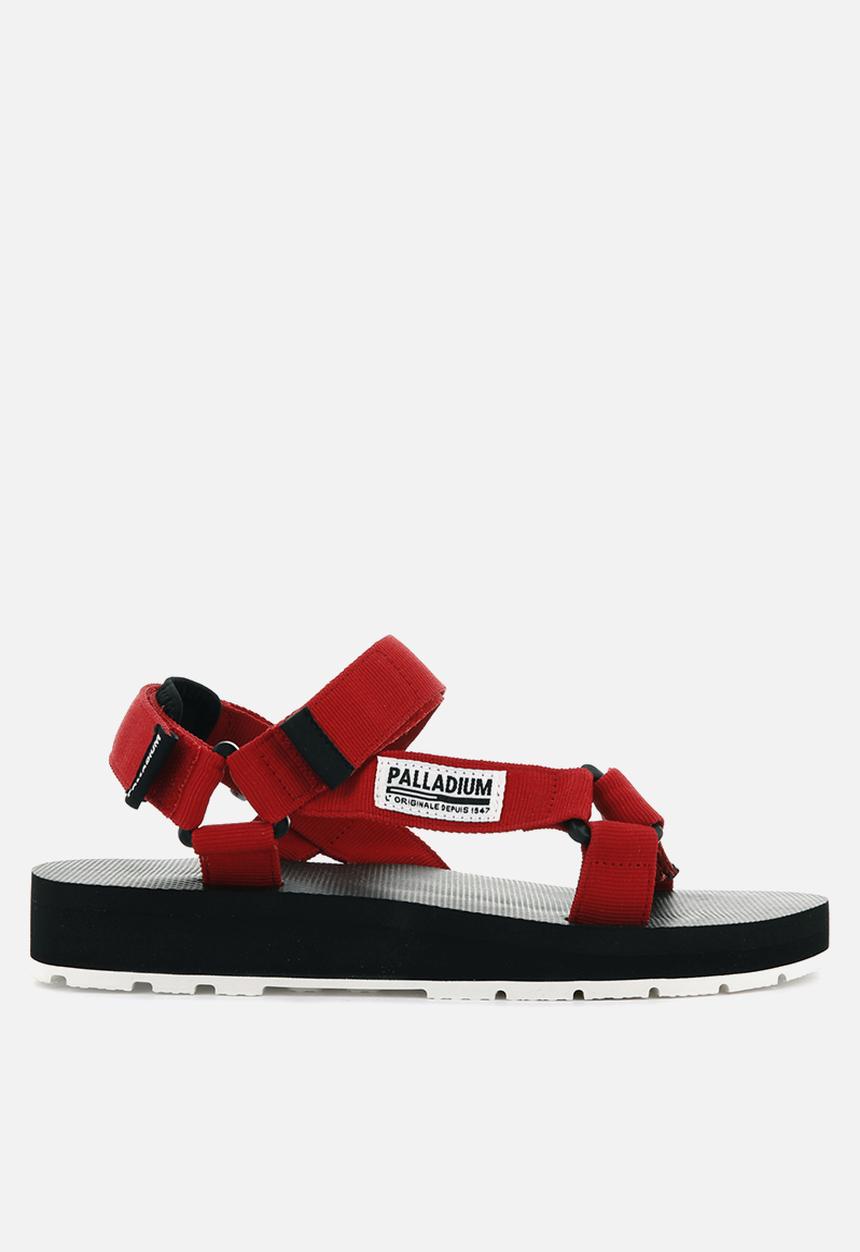 Palladium - Outdoorsy urbanity - red salsa