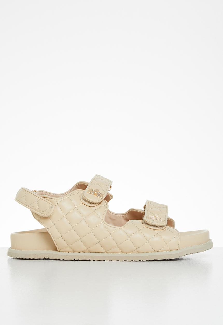 Public Desire - Carmen chunky slingback sandal - beige