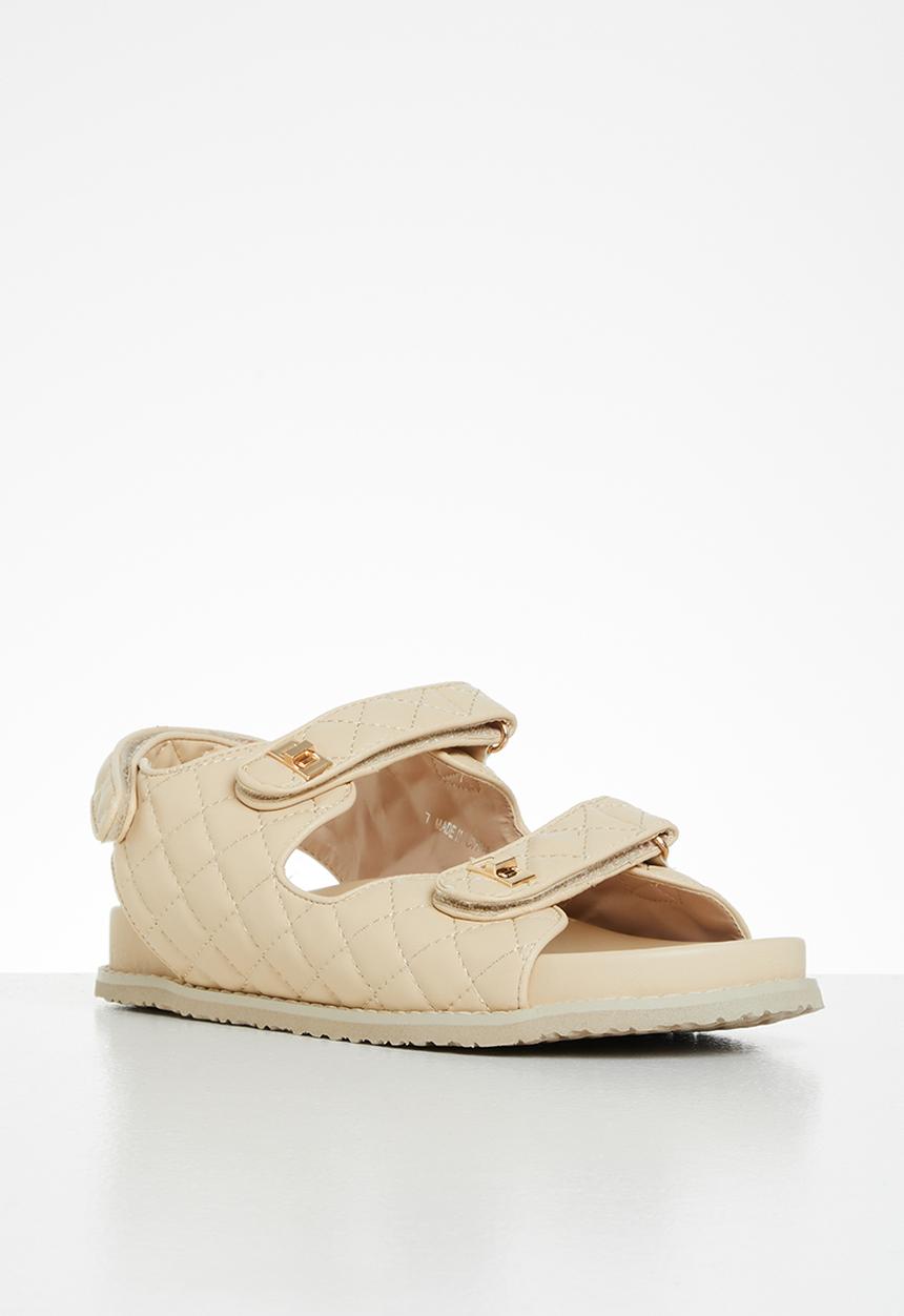 Public Desire - Carmen chunky slingback sandal - beige
