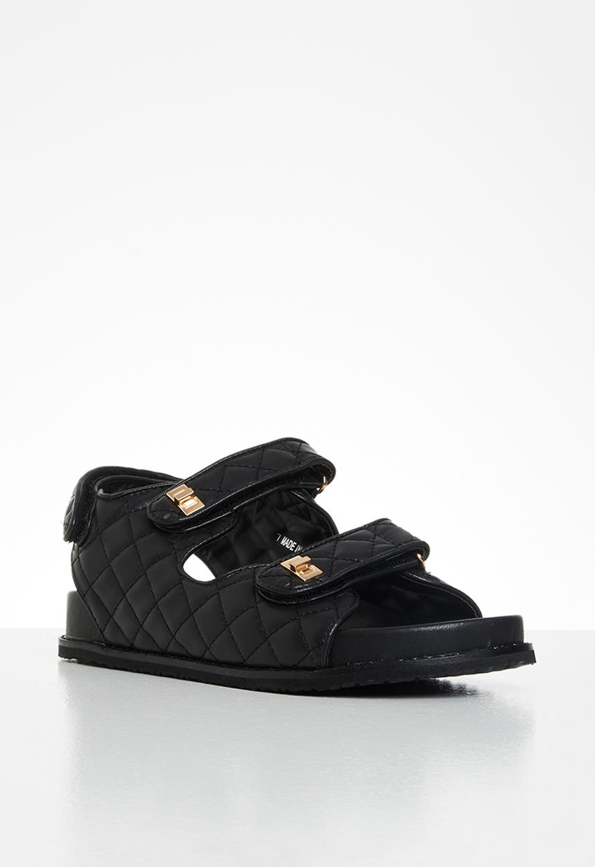 Public Desire - Carmen chunky slingback sandal - black