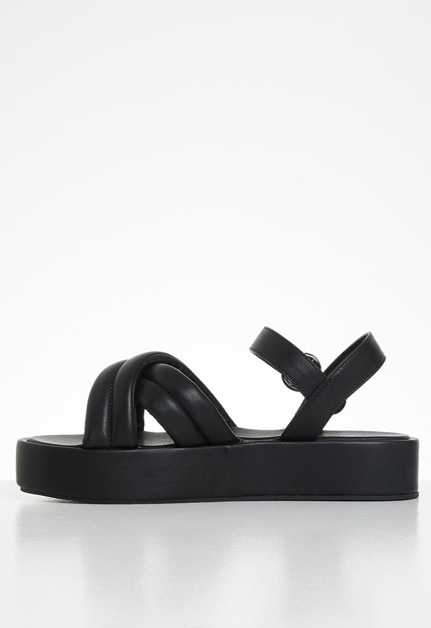 Public Desire - Kelsi flatform chunky slingback sandal - black