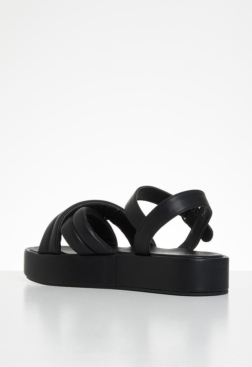 Public Desire - Kelsi flatform chunky slingback sandal - black