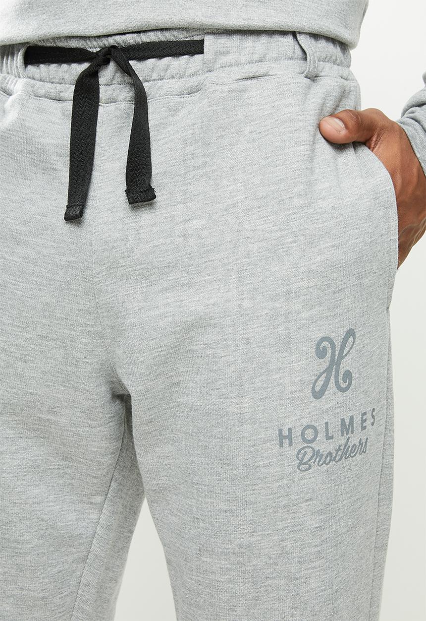 Holmes Bro's - Holmes belted trackpant - dirty grey 