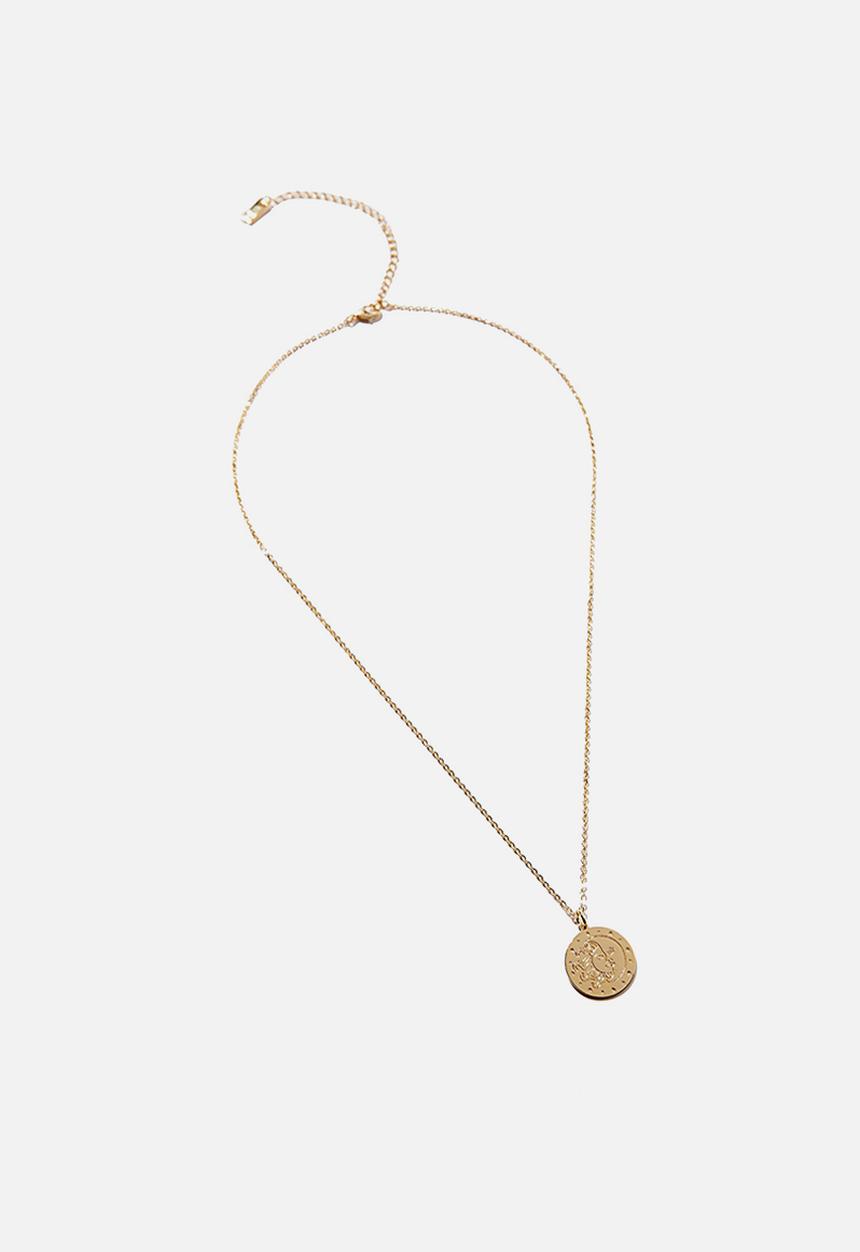 Rubi - Premium pendant necklace - gold plated sun