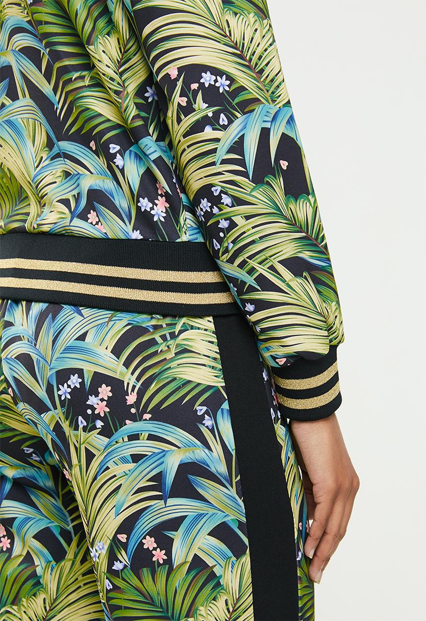 SISSY BOY - Attraction printed bomber - green 