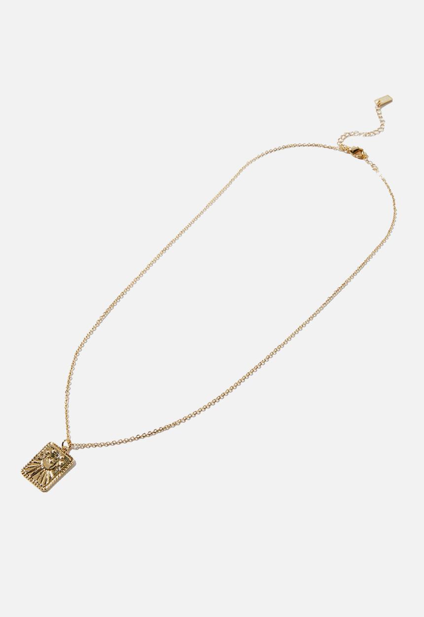 Rubi - Premium pendant necklace - gold plated 