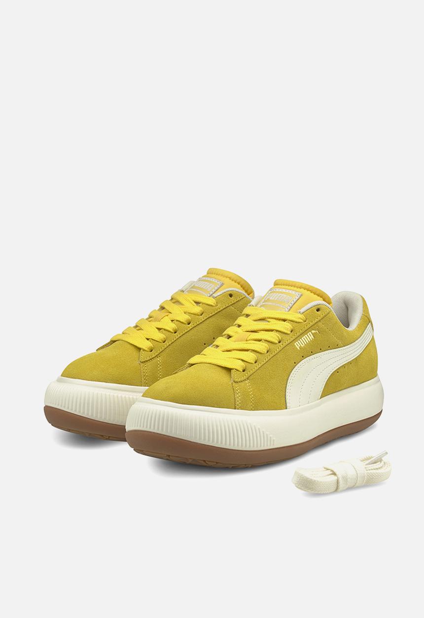 PUMA - Suede Mayu UP women's sneakers - super lemon-marshmallow-gum 3