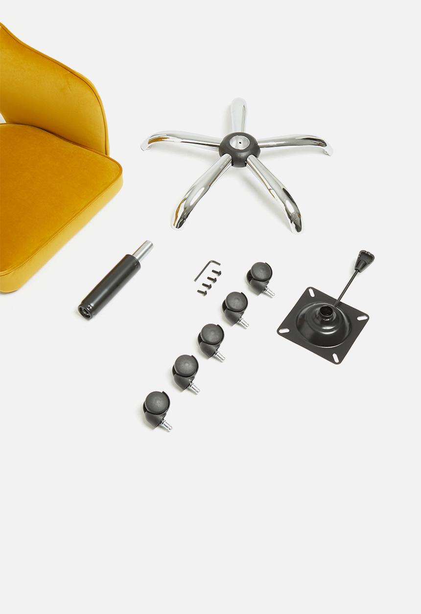 Sixth Floor - Sierra office chair - mustard