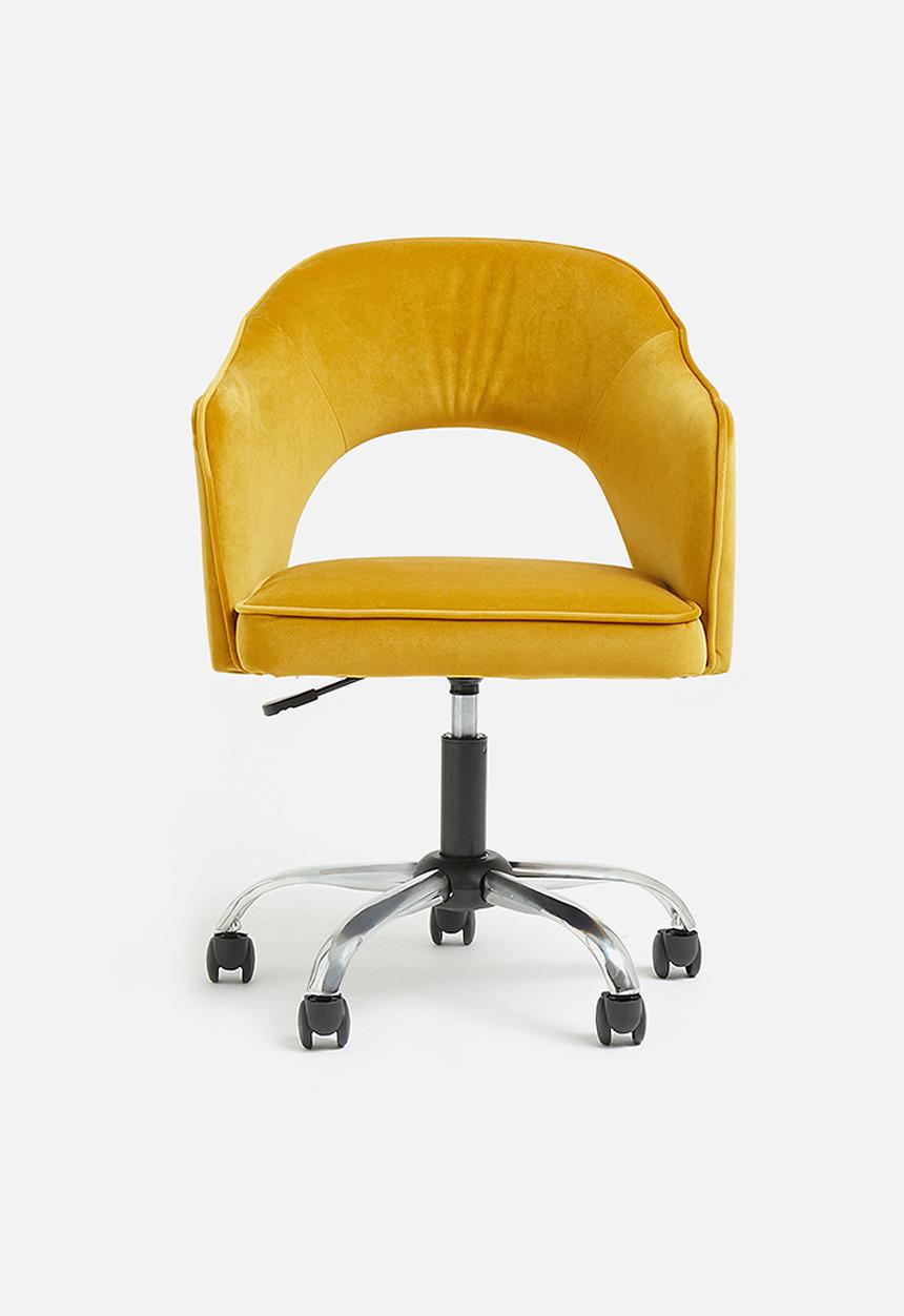 Sixth Floor - Sierra office chair - mustard