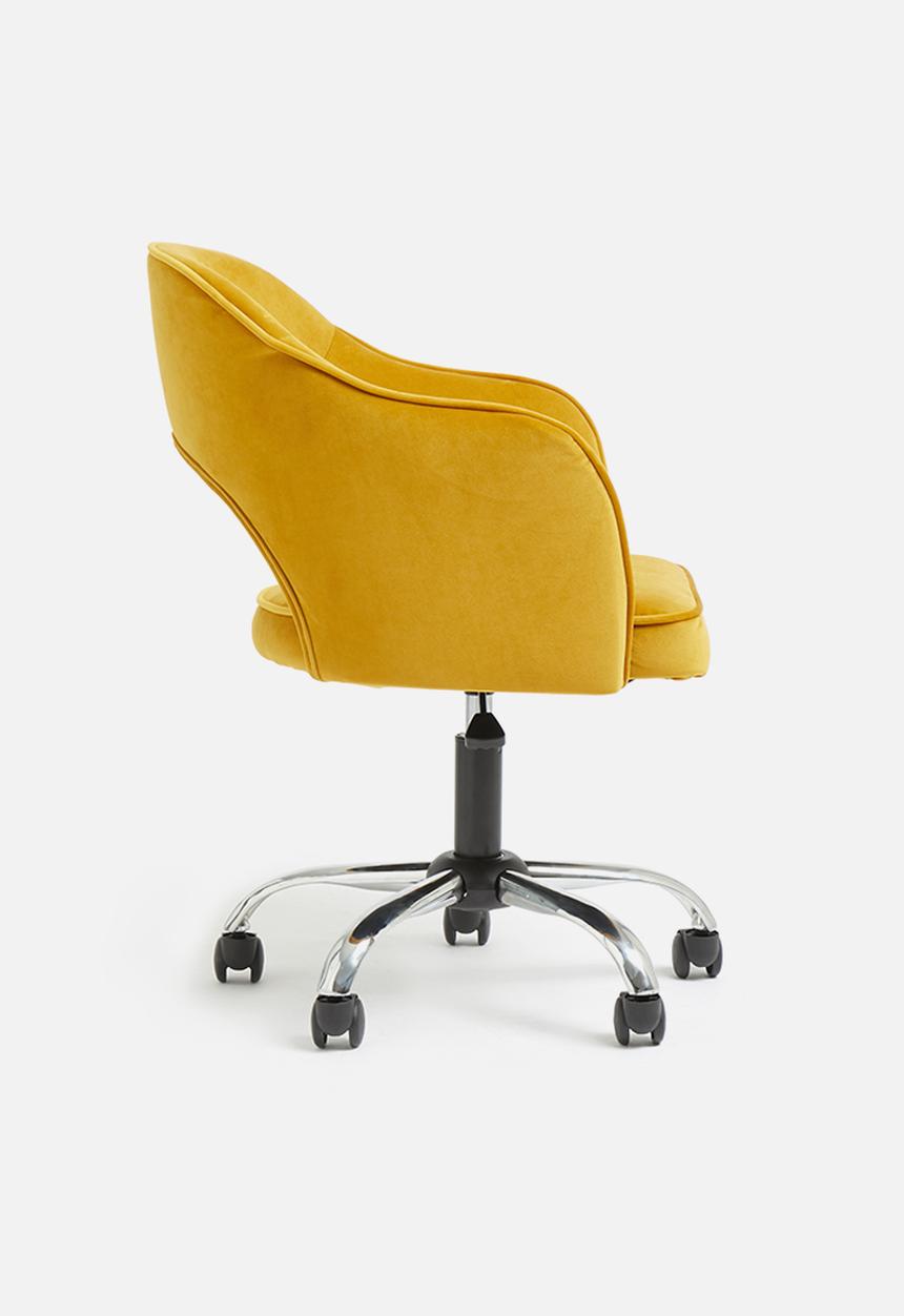 Sixth Floor - Sierra office chair - mustard