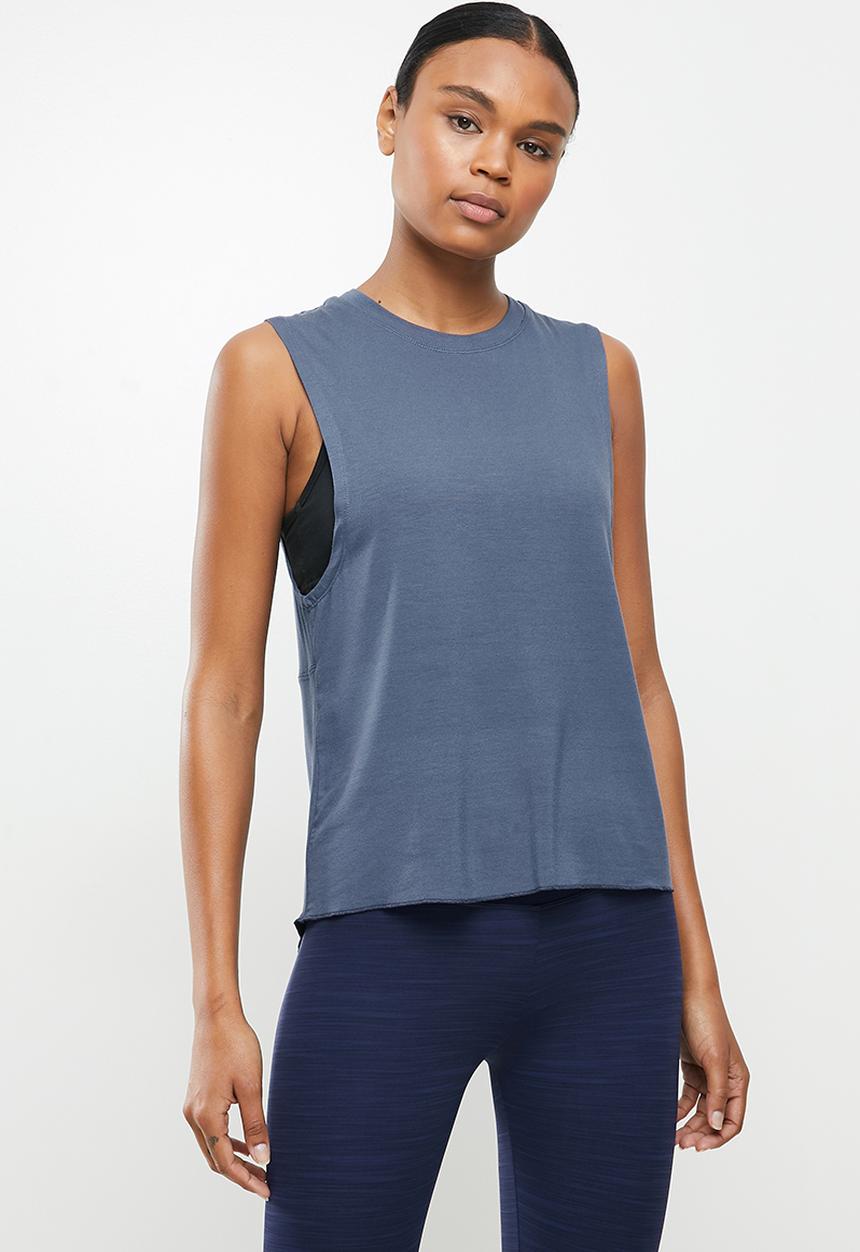 Fitgymwear - Nixx tank - blue