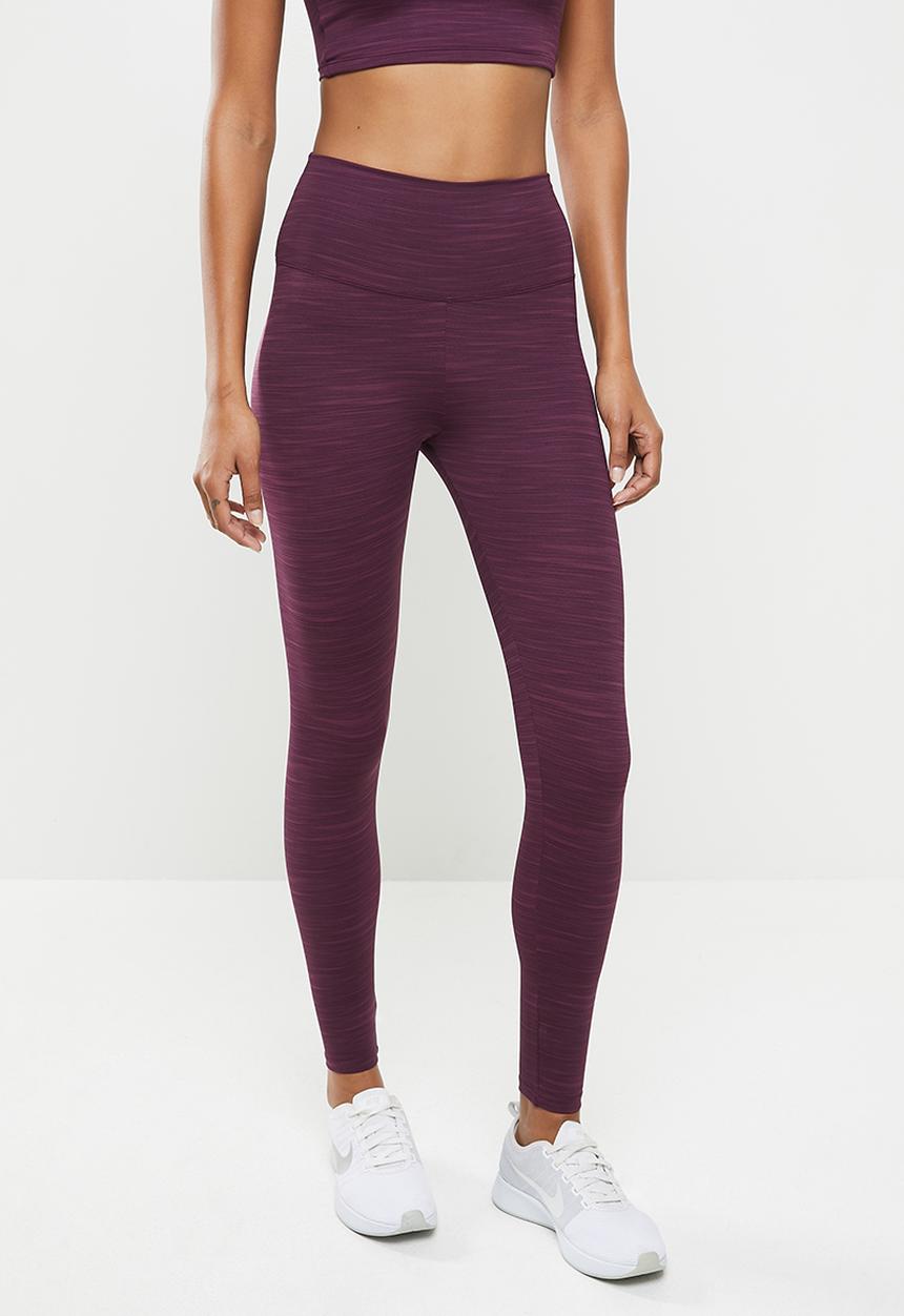 Fitgymwear - Space-dye ultra skinny - purple