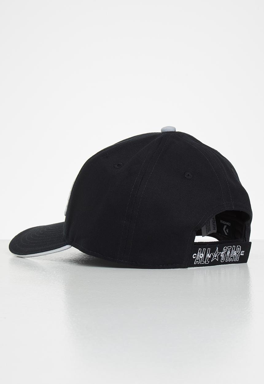 Converse - Can varsity logo dad cap - black