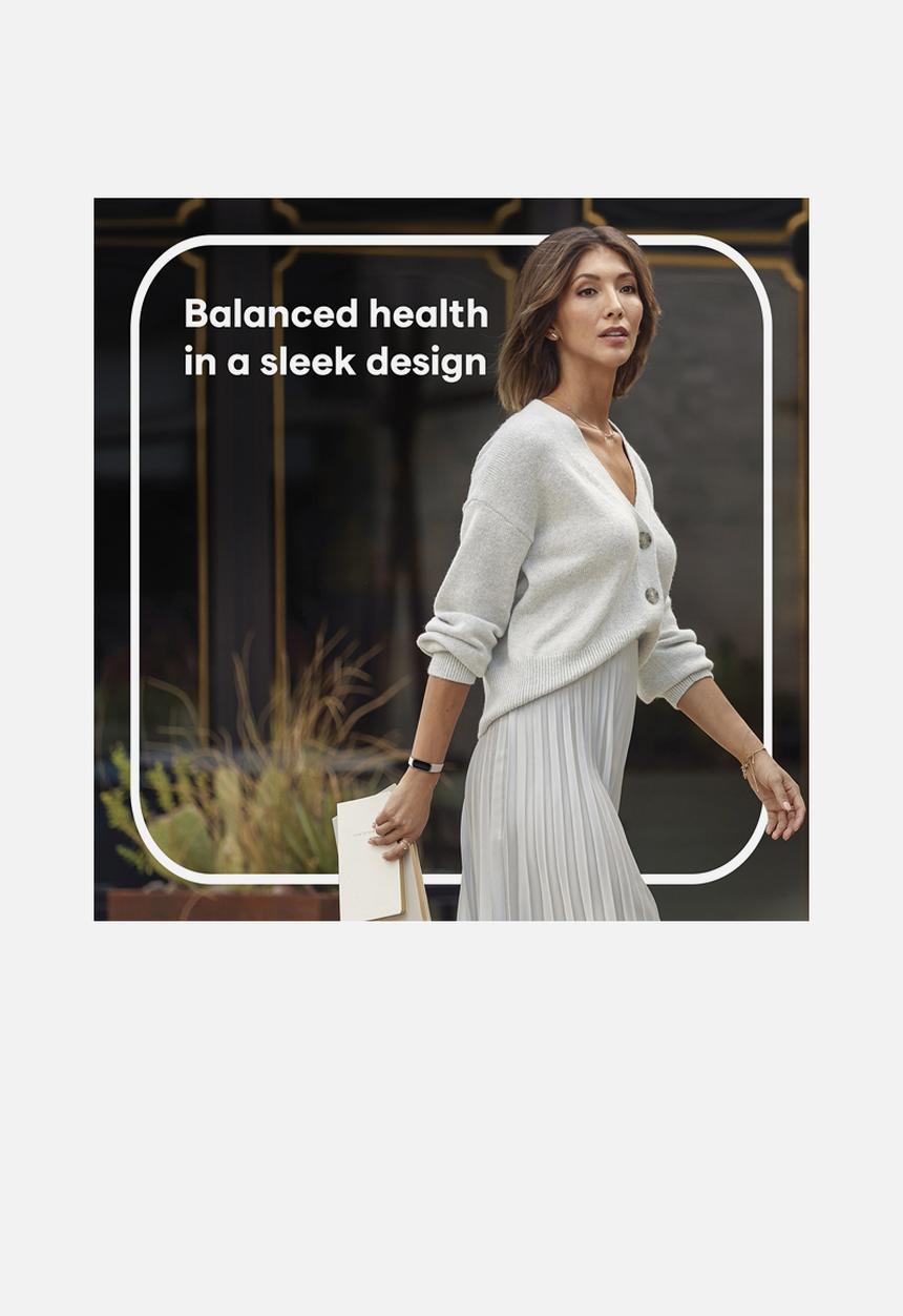 Fitbit - Luxe - Platinum Orchid