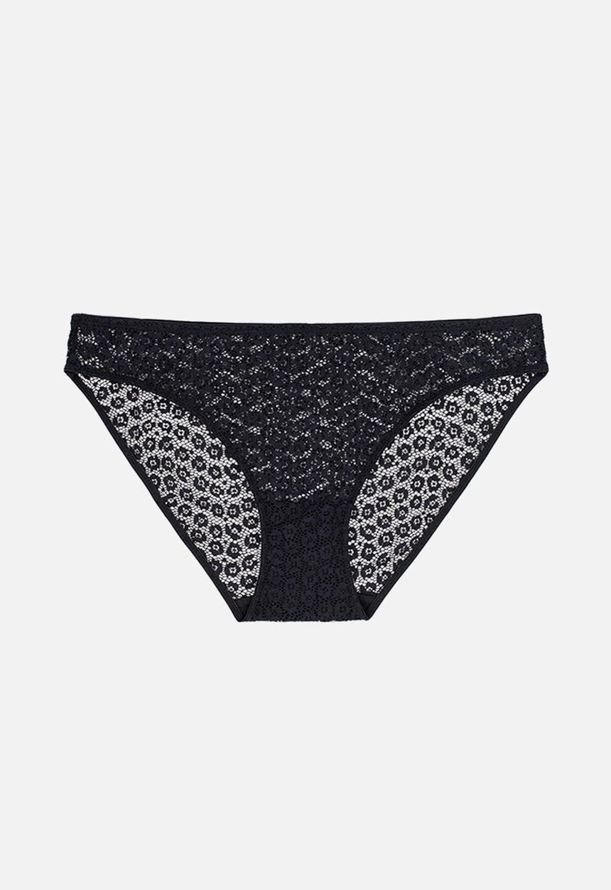 DORINA - Michelle animal lace brief - black