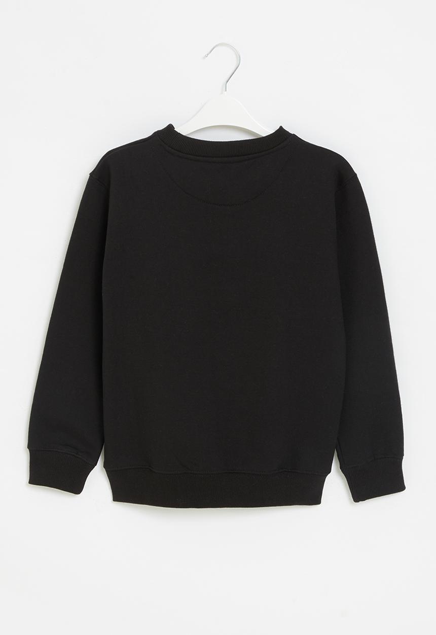 Ben Sherman - Boys ben crewneck - black