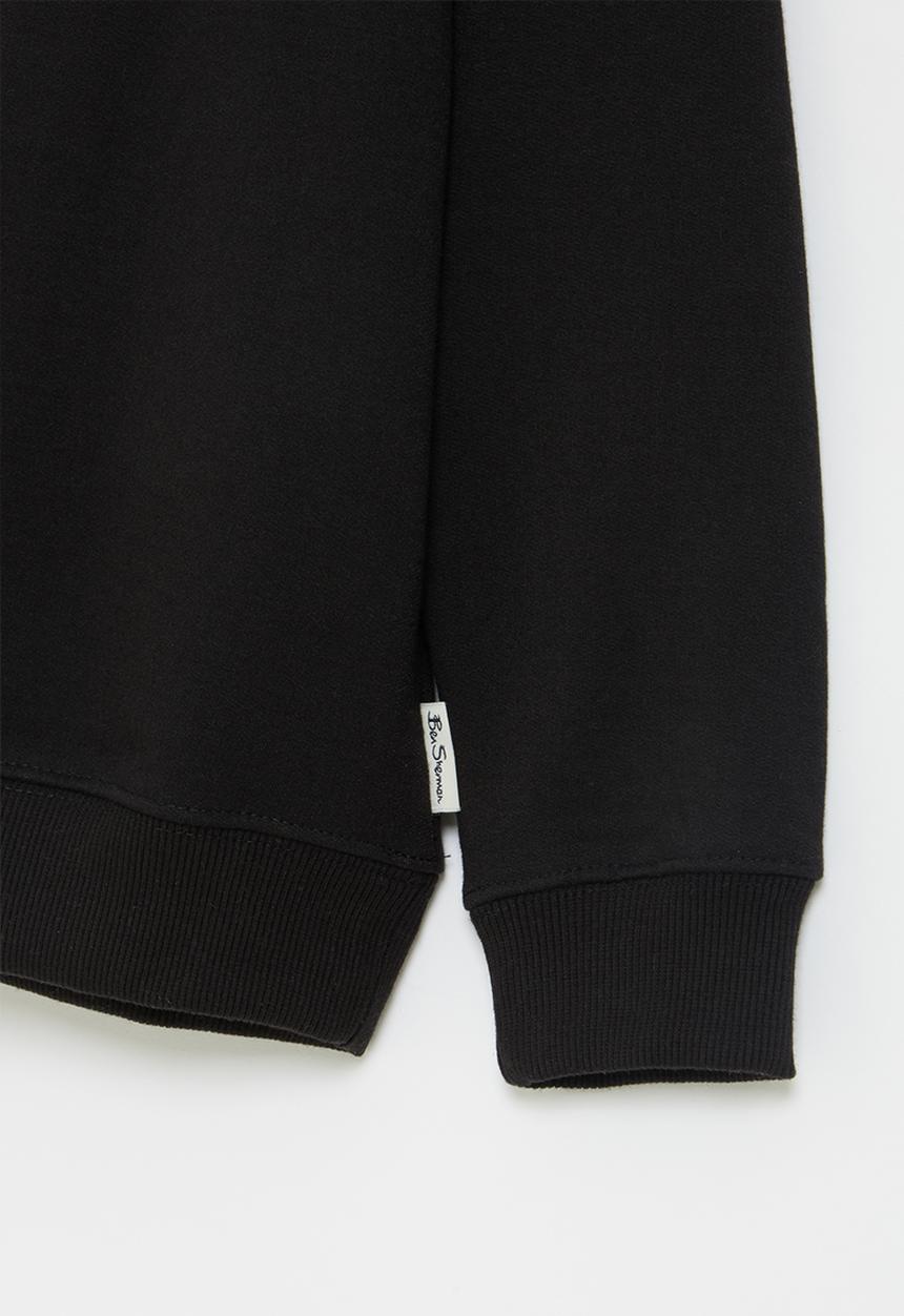 Ben Sherman - Boys ben crewneck - black