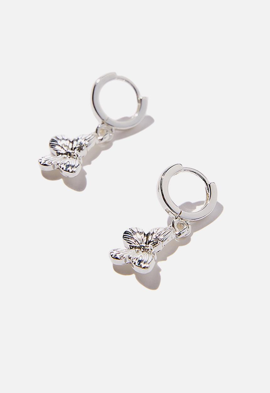 Rubi - Premium huggie hoop - sterling silver plated