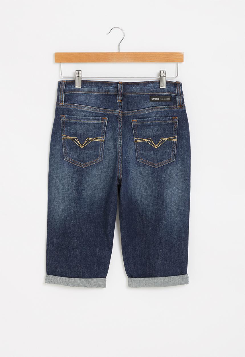 GUESS - Denim shorts - blue