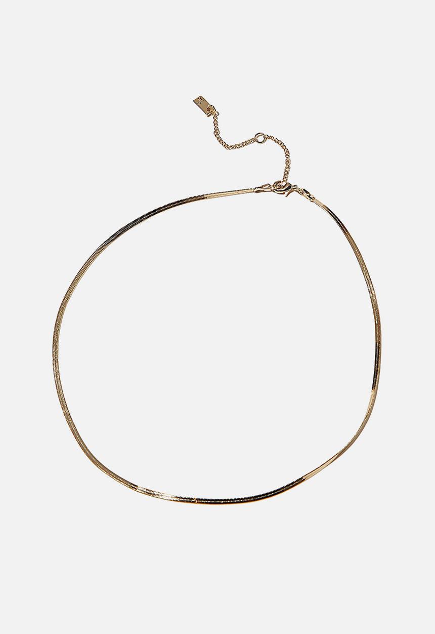 Rubi - Premium single chain necklace - gold 