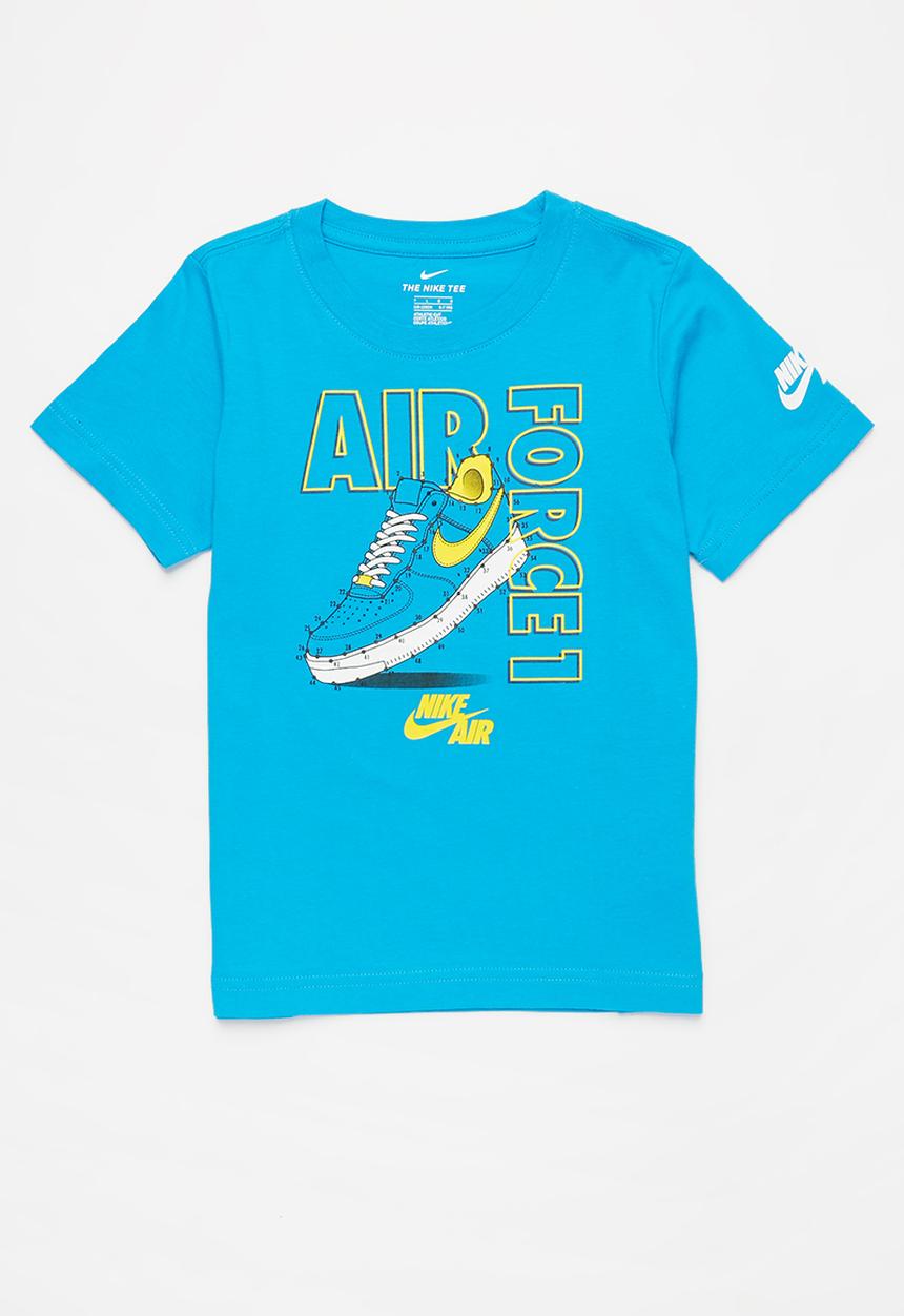 Nike - Nkb af1 connect the dots short sleeve tee - blue