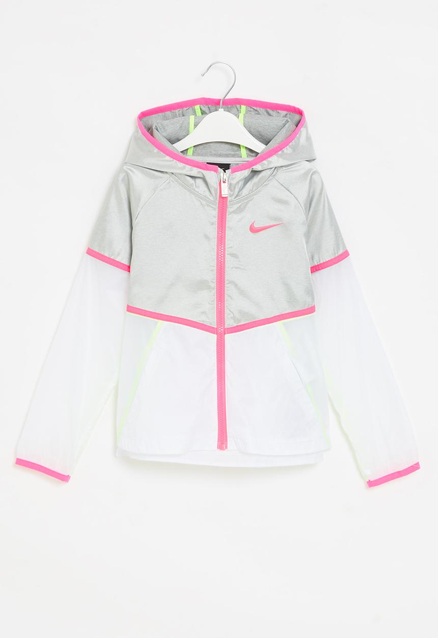 Nike - Nkg metallic windrunner - grey & pink