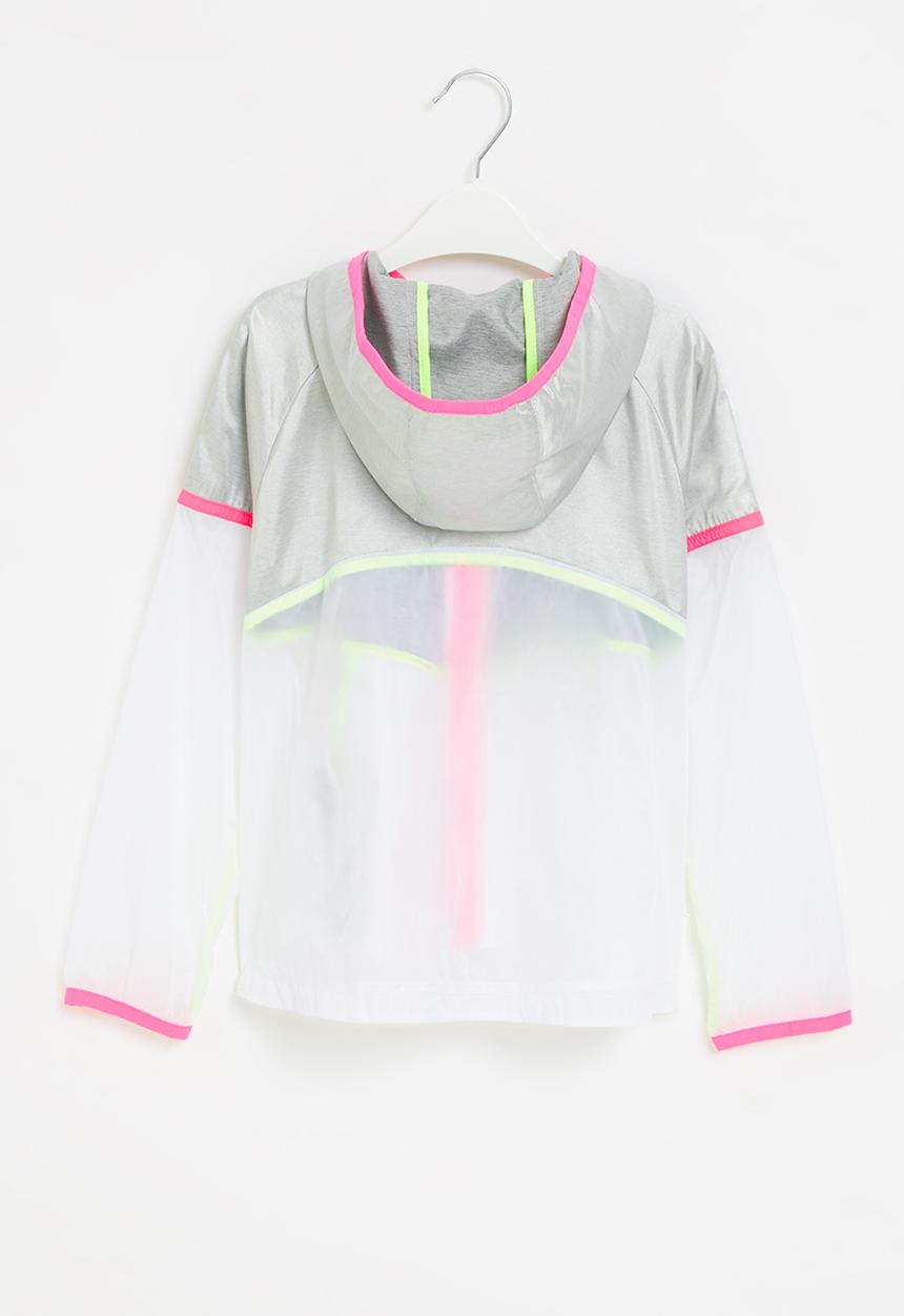 Nike - Nkg metallic windrunner - grey & pink