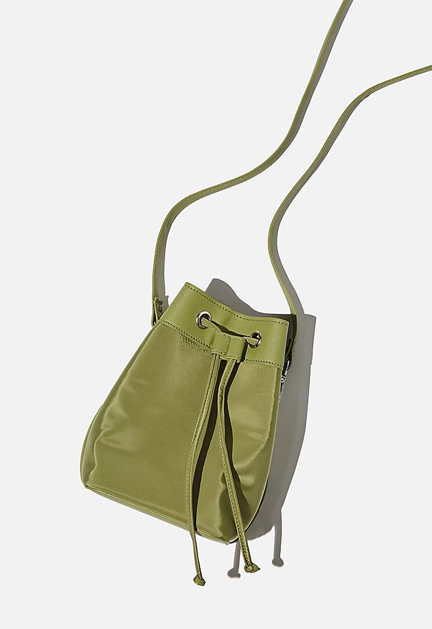 Rubi - Mini bucket bag - soft moss