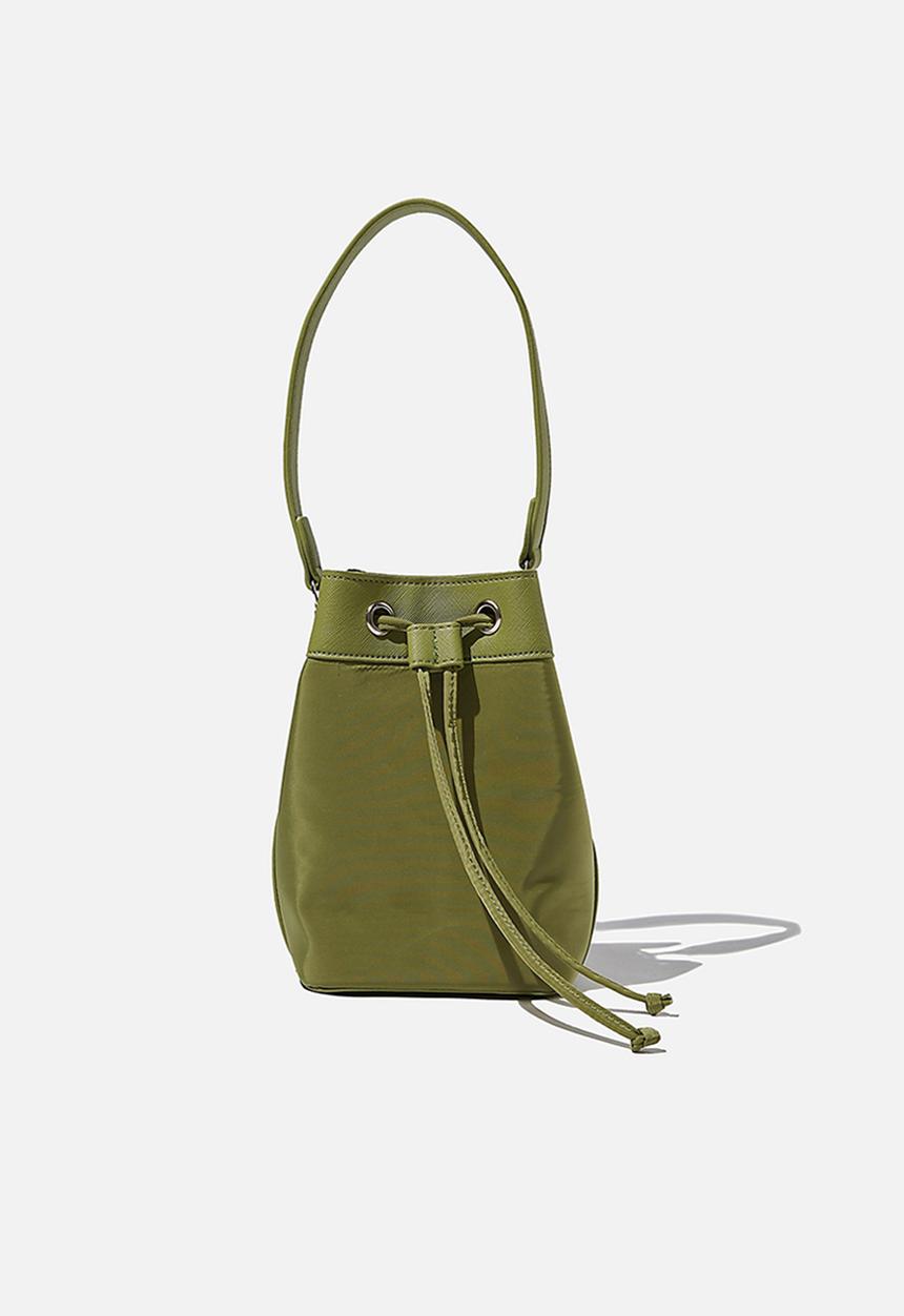Rubi - Mini bucket bag - soft moss