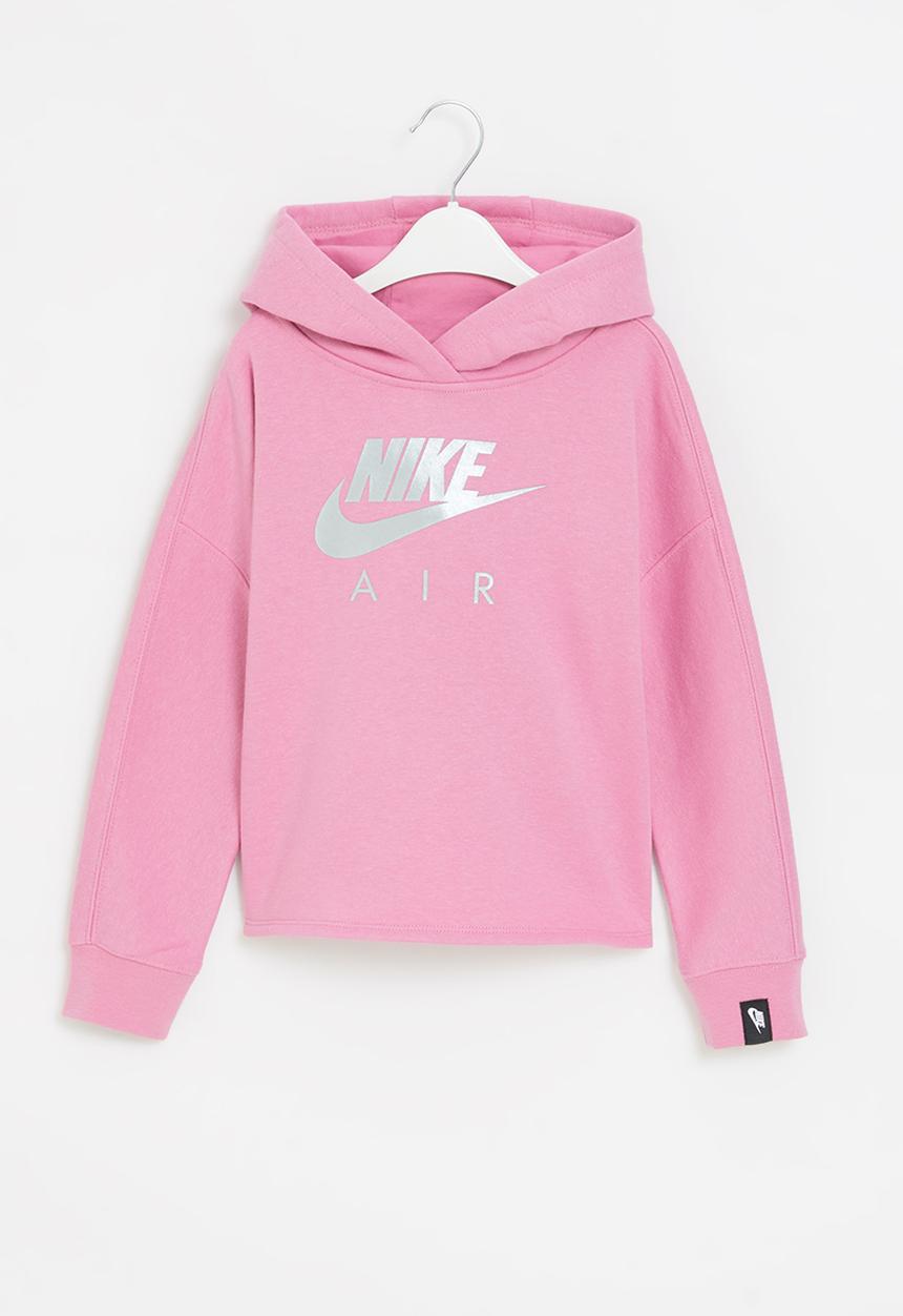 Nike - Nkg g nsw air pull over hoodie - pink
