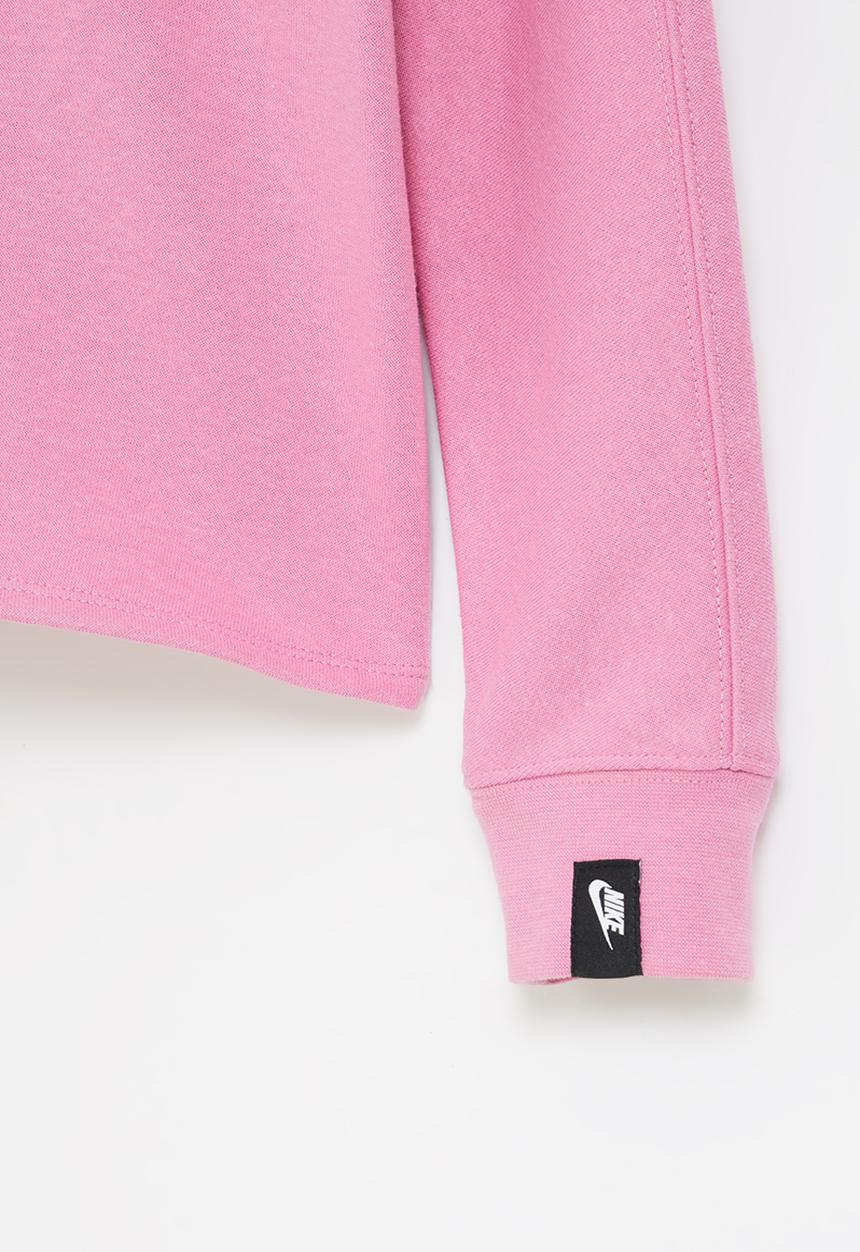 Nike - Nkg g nsw air pull over hoodie - pink