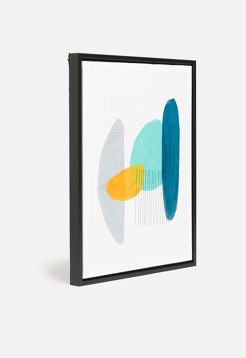 Sixth Floor - Royale abstract wall art - set of 3
