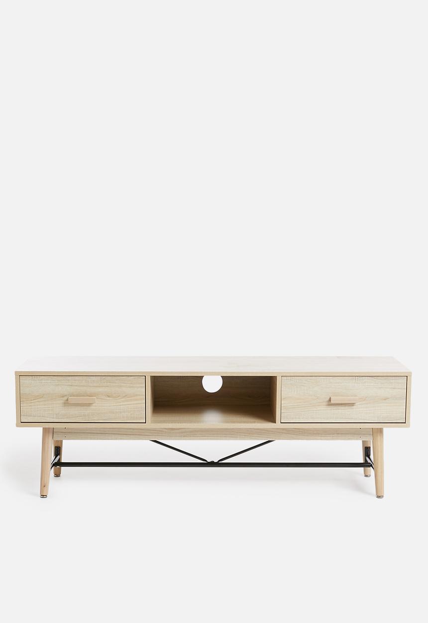 Sixth Floor - Cross tv unit - natural
