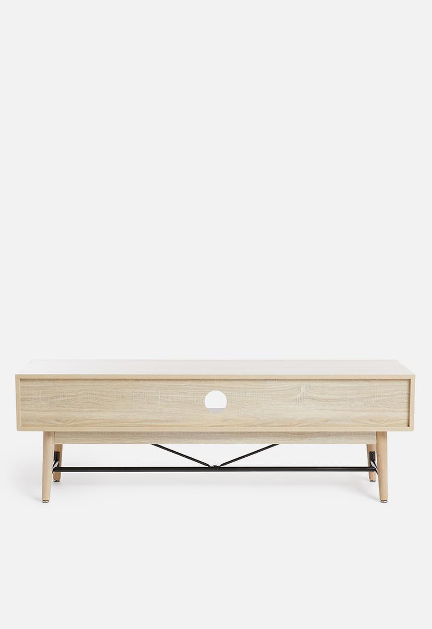 Sixth Floor - Cross tv unit - natural