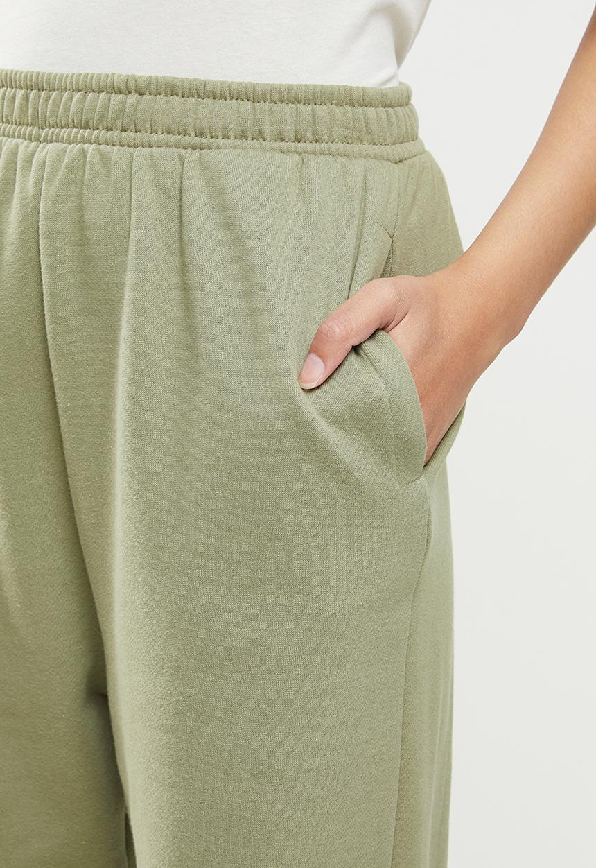 Cotton On - Classic track pant - soft moss