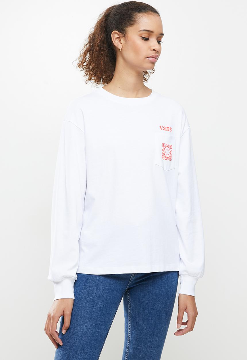 Vans - Worldly blousant - white