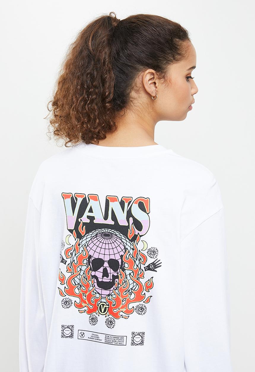 Vans - Worldly blousant - white