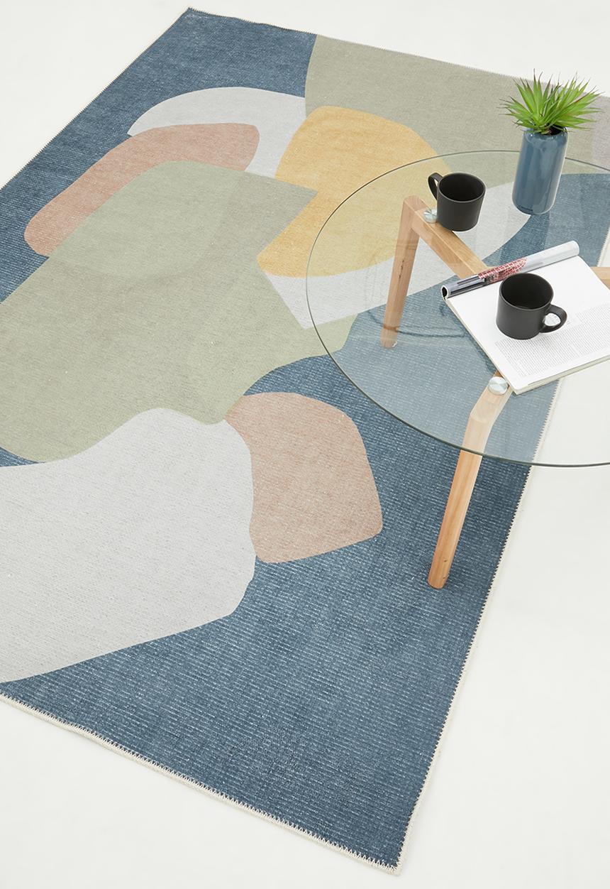 Hertex Fabrics - Devoid rug - navy