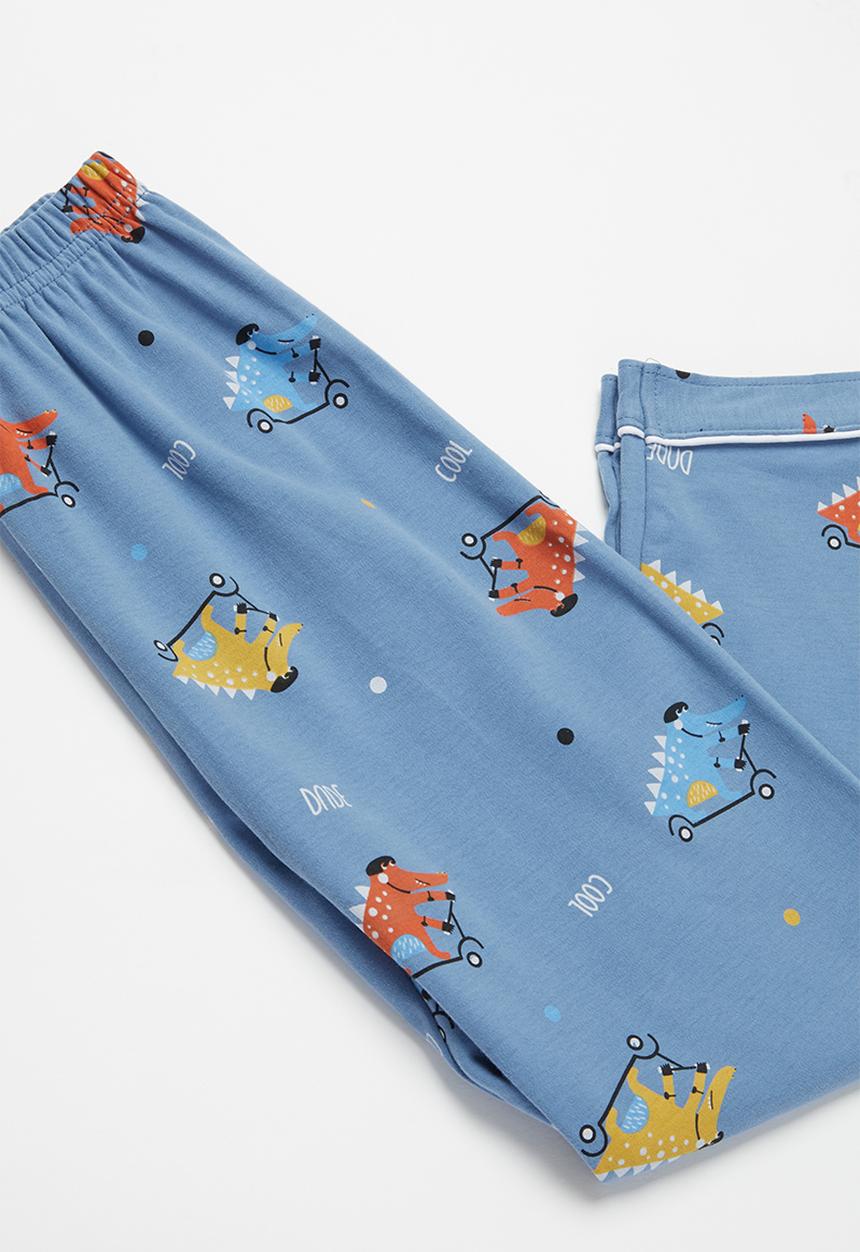 Pop Candy - Boys printed sleepset - blue