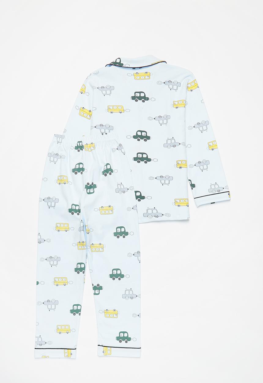 Pop Candy - Boys car sleepset - light blue