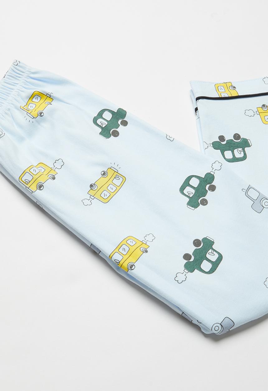 Pop Candy - Boys car sleepset - light blue